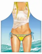 Fartuszek sexy - Plaża - Miss mokrego podkoszulka
